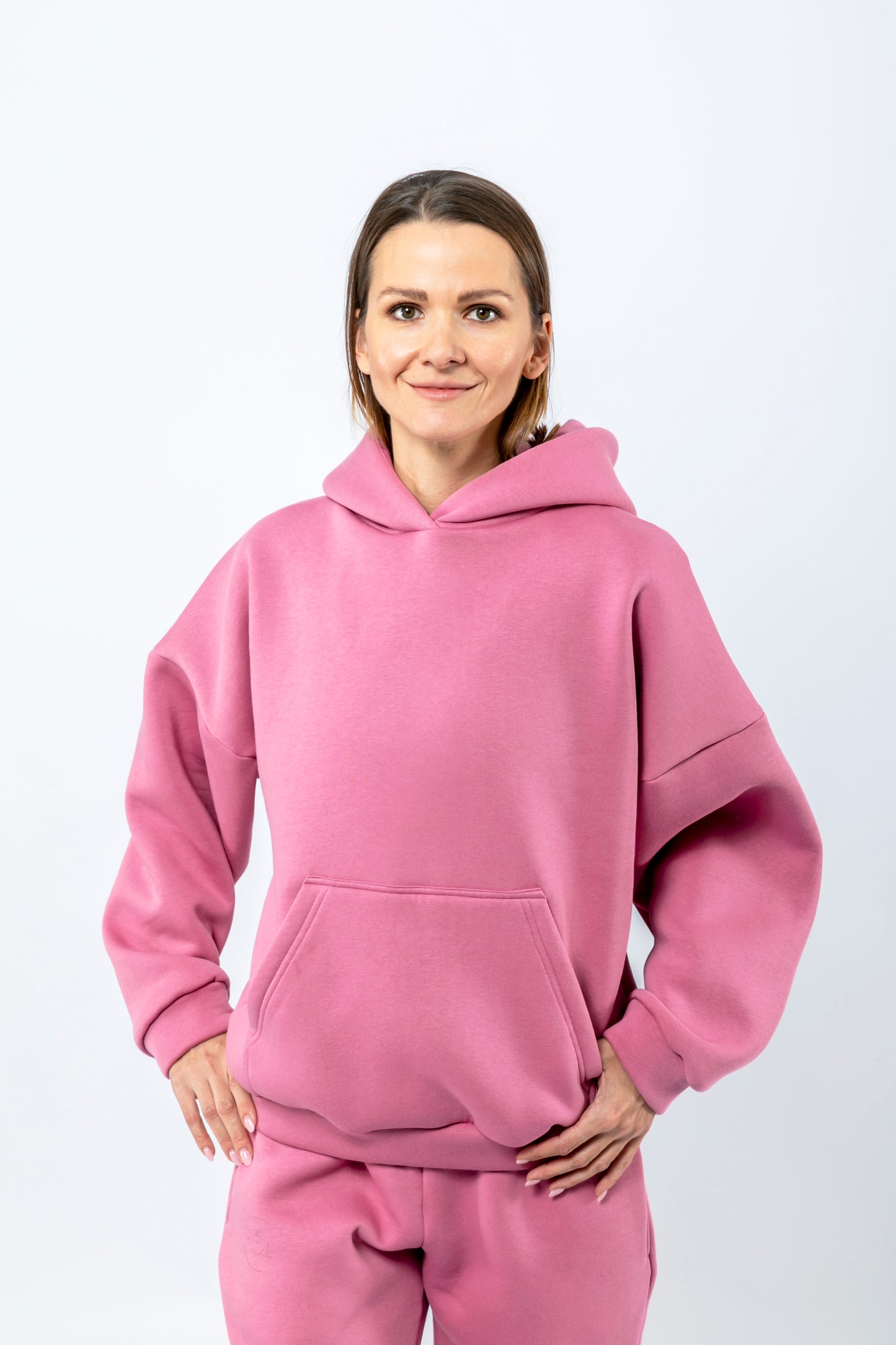 Mikina OVERSIZE - ružová