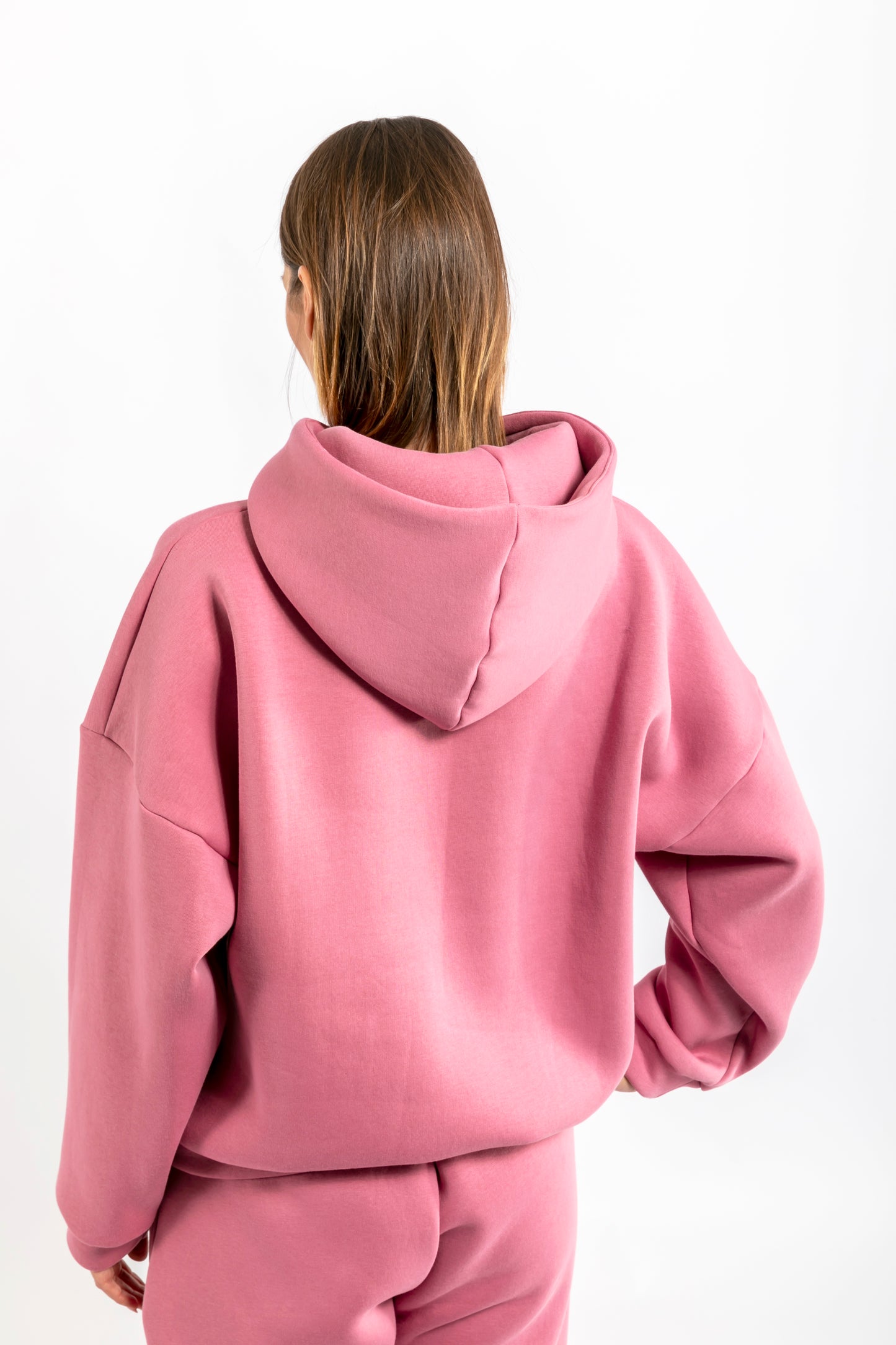 Mikina OVERSIZE - ružová