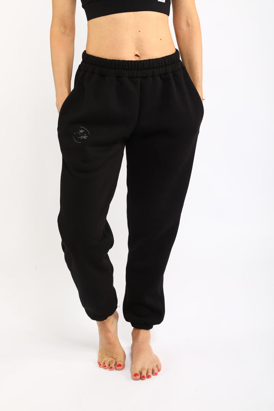 Tepláky OVERSIZE - čierne