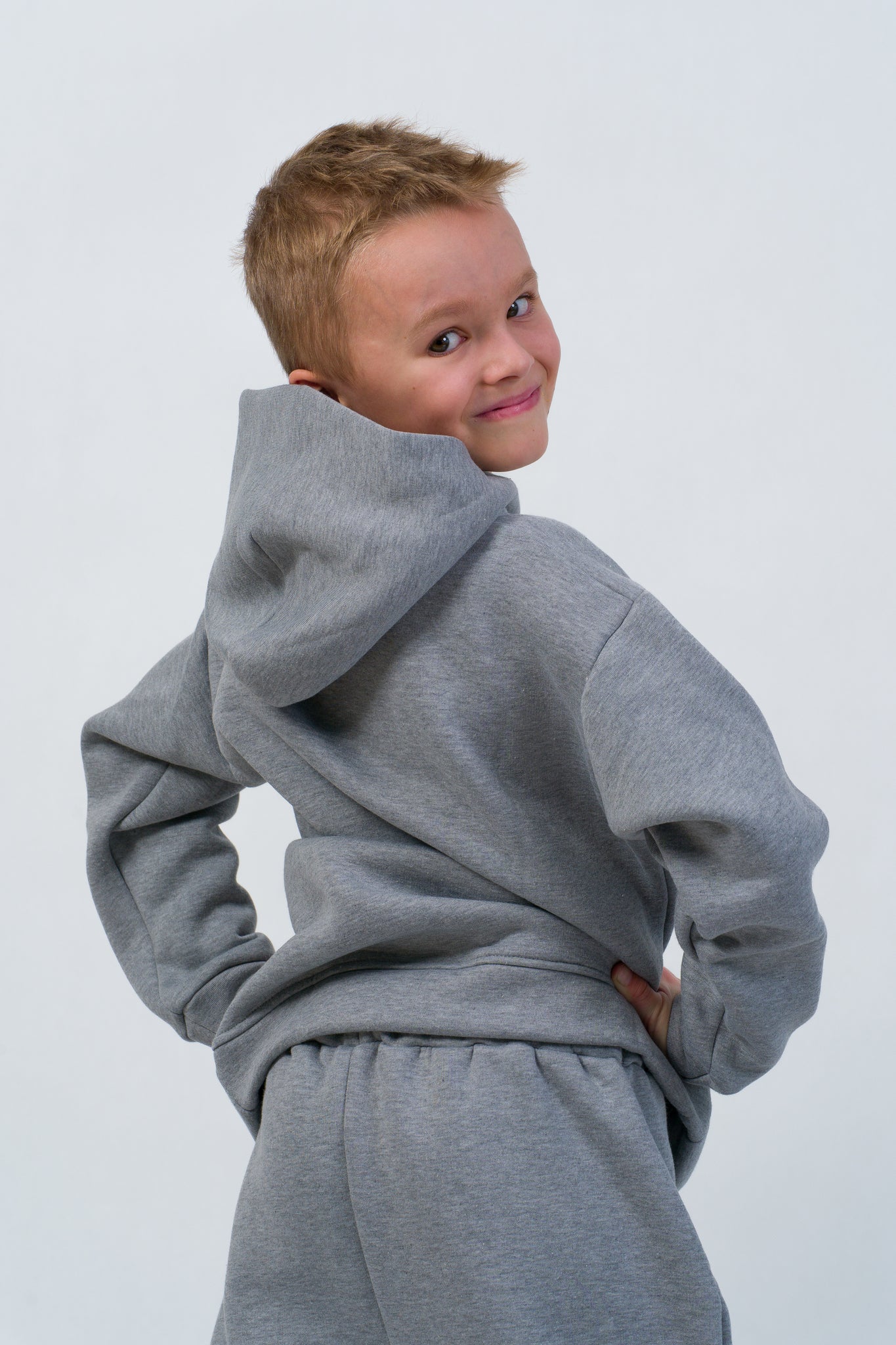 MINI CORE Grey – chlapčenská mikina