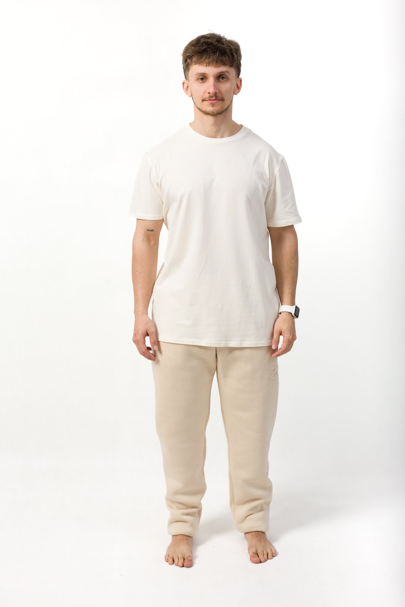 ESSENTIAL Beige – pánske tričko