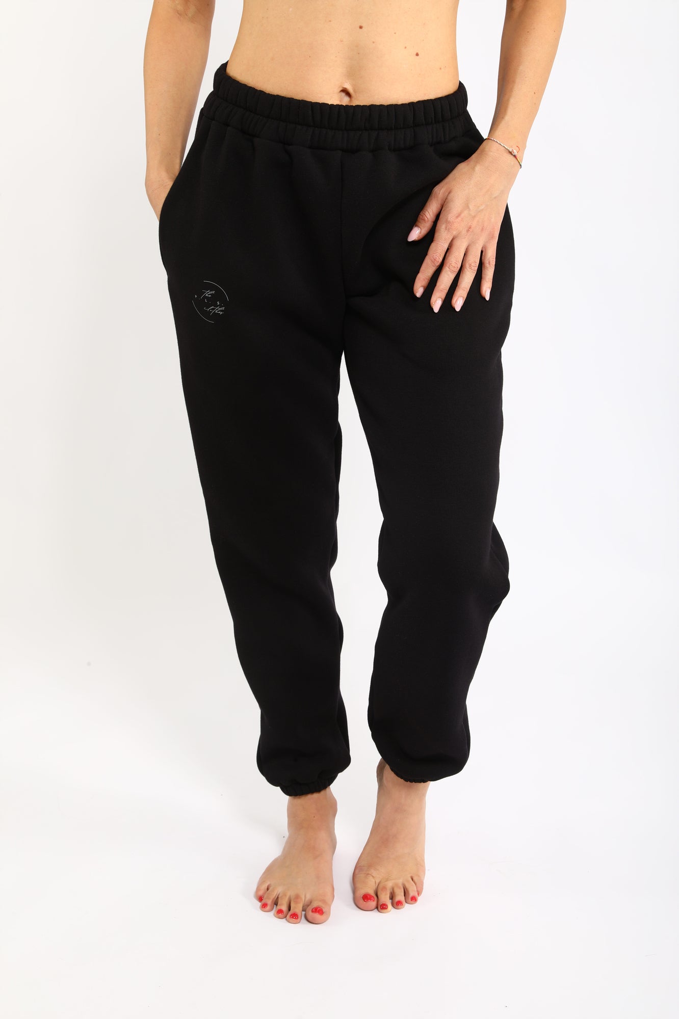 Tepláky OVERSIZE - čierne