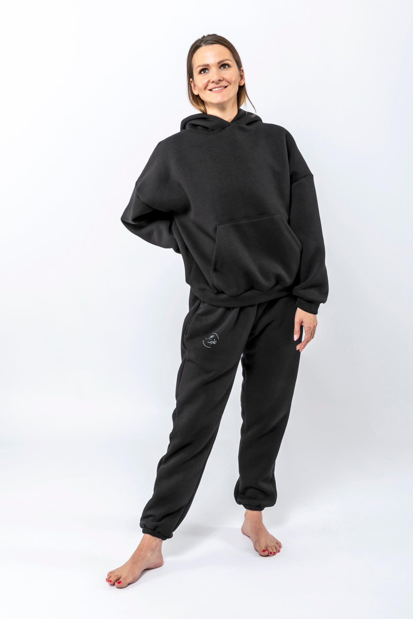 Mikina OVERSIZE - čierna