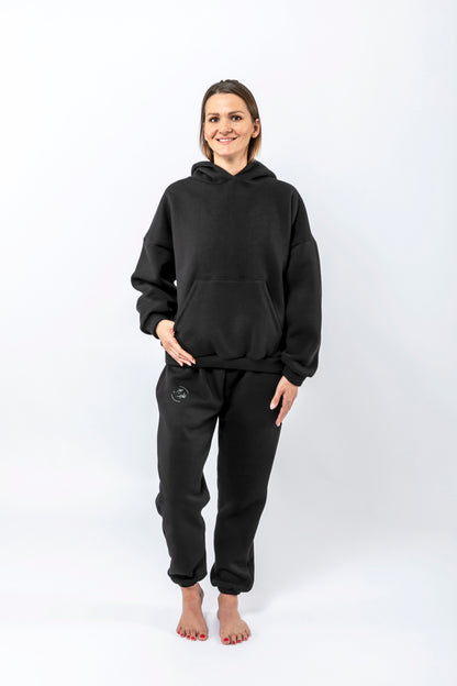 Mikina OVERSIZE - čierna