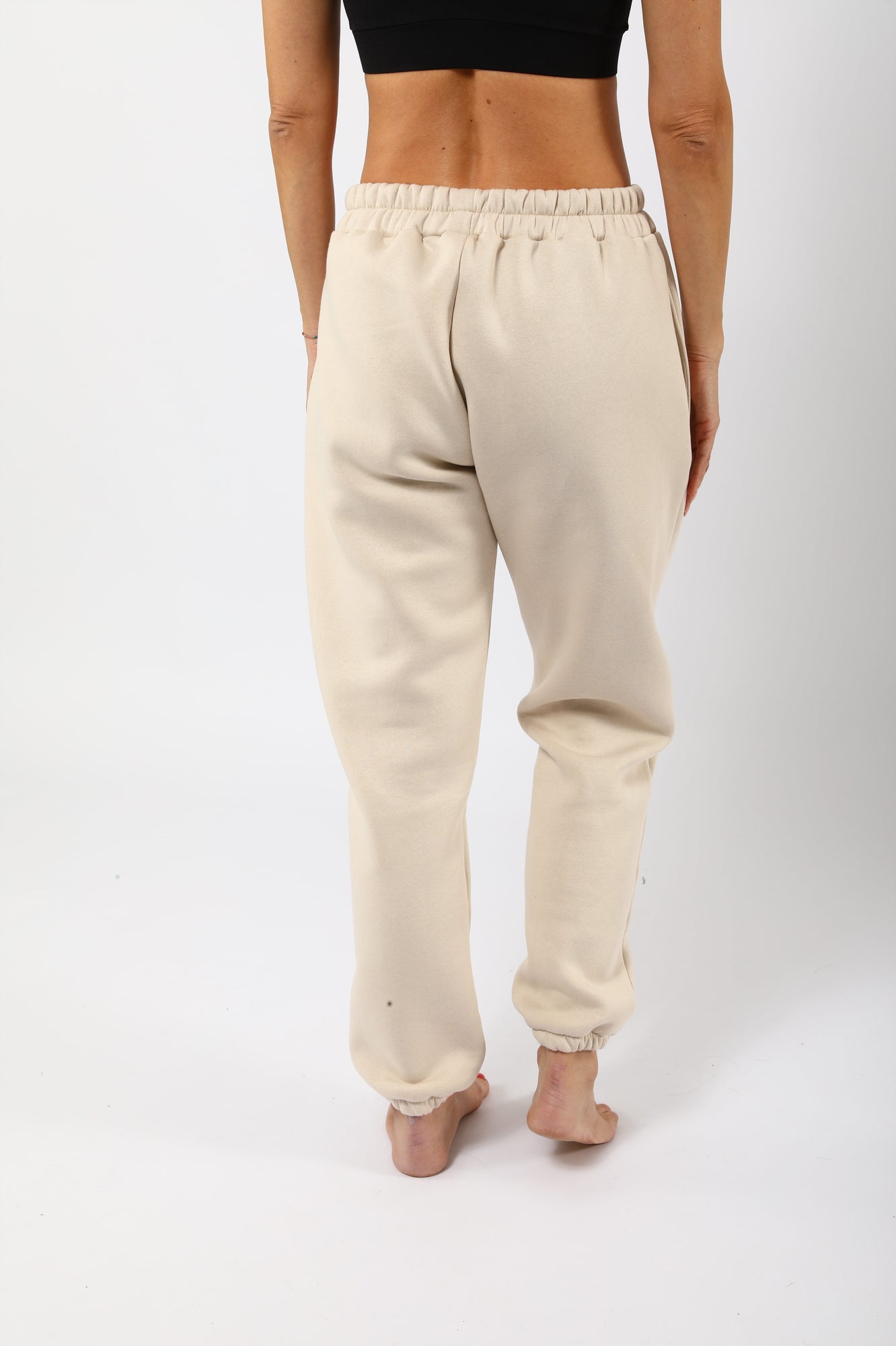 Tepláky OVERSIZE - béžové