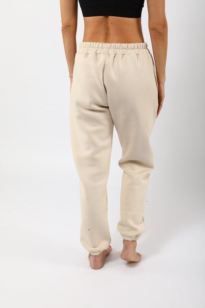 Tepláky OVERSIZE - béžové