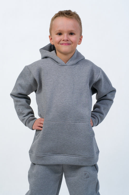 MINI CORE Grey – chlapčenská mikina