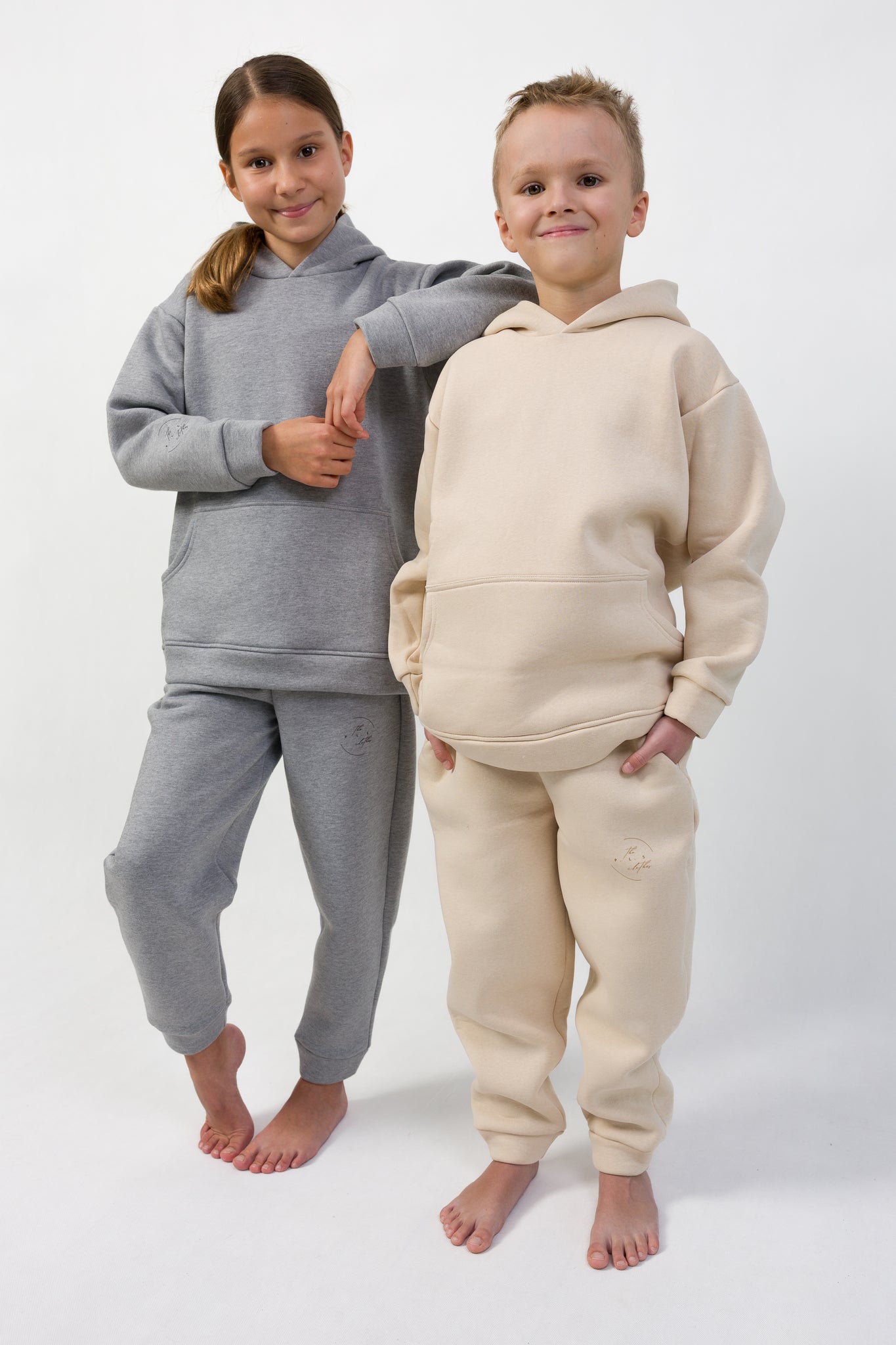 Basic Comfort – chlapčenská béžová mikina