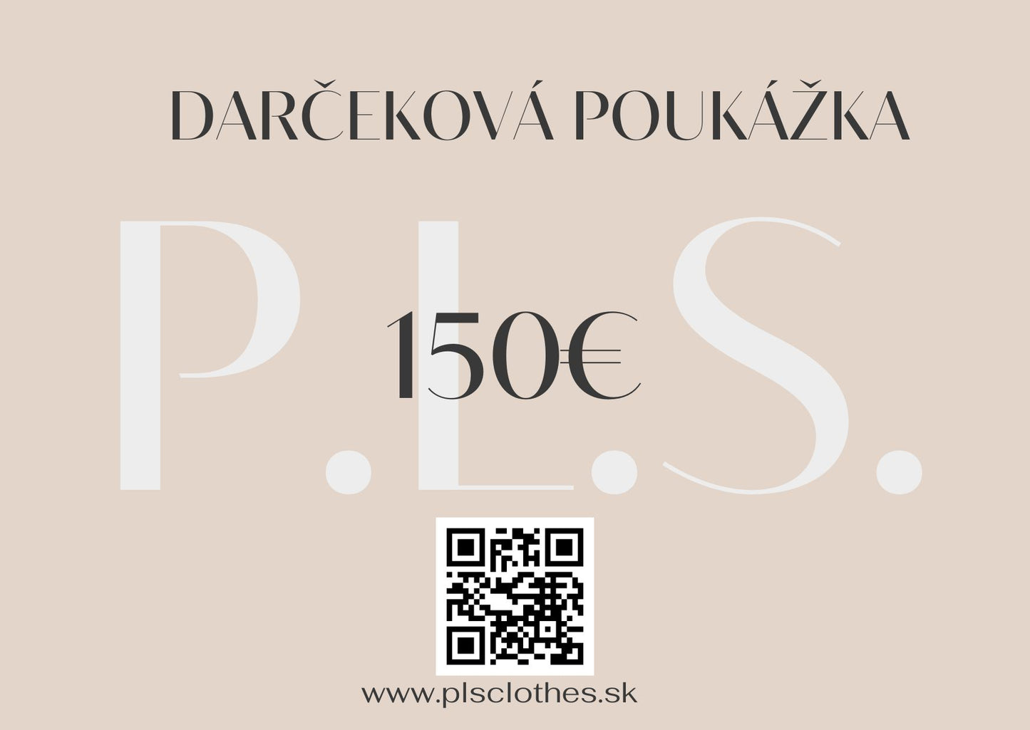 DARČEKOVÁ POUKÁŽKA s doručením na e-mail