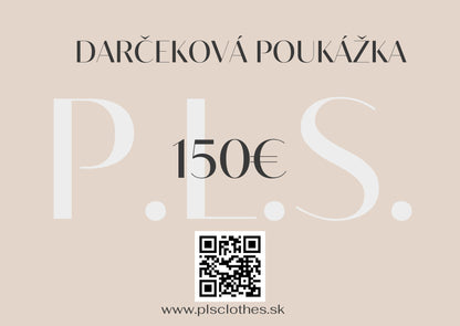 DARČEKOVÁ POUKÁŽKA s doručením na e-mail