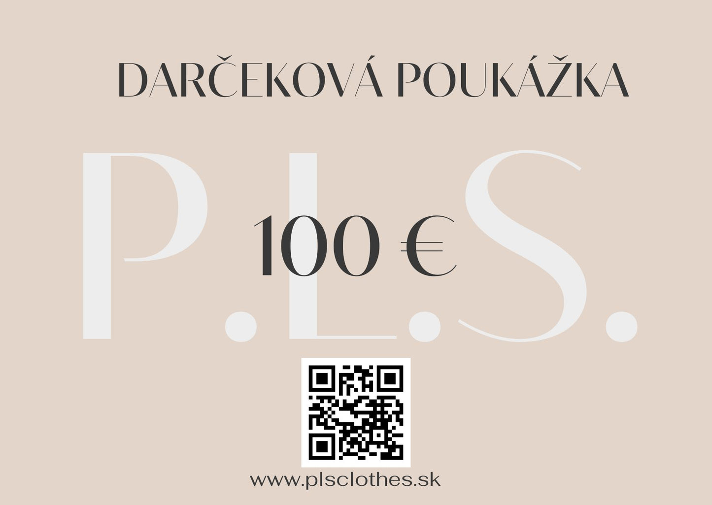 DARČEKOVÁ POUKÁŽKA s doručením na e-mail