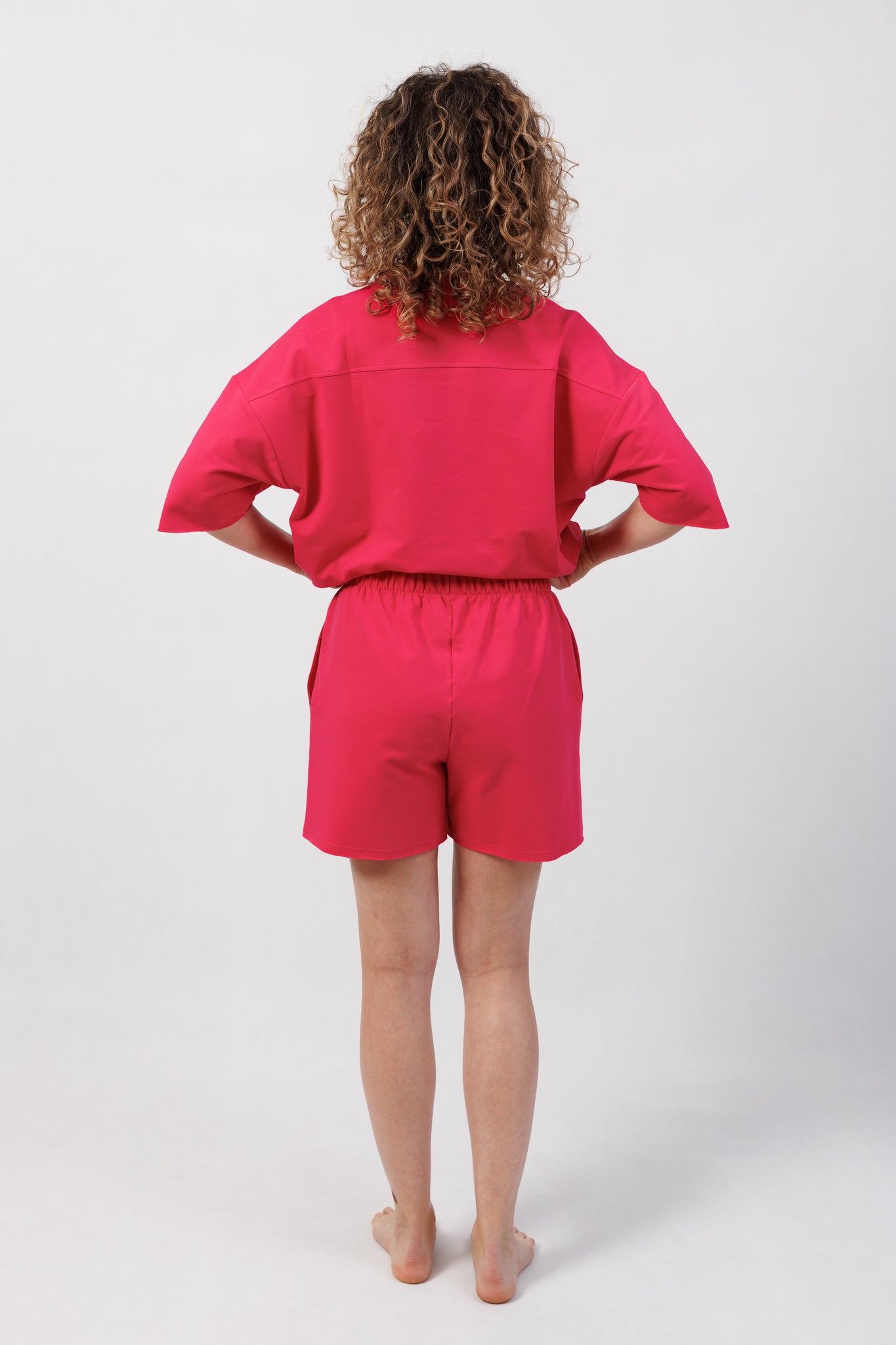 Comfy Fit – dámske cyklámenové kraťase