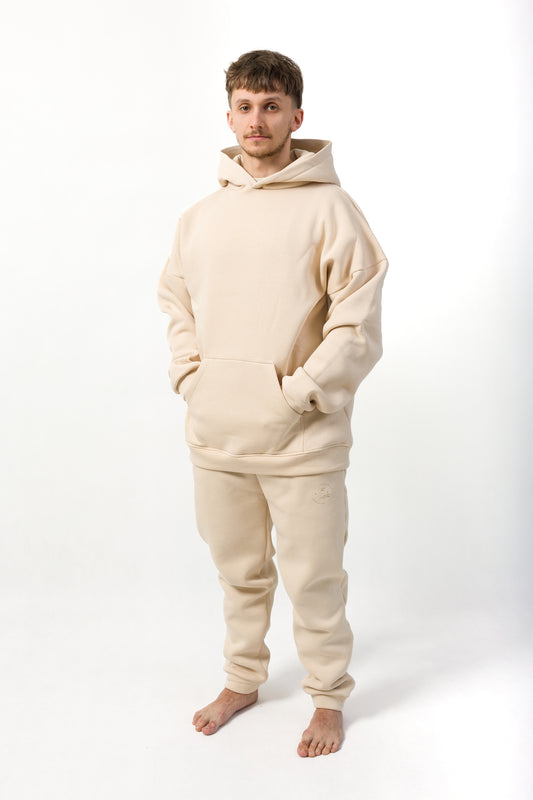 SIGNATURE Beige – pánske tepláky