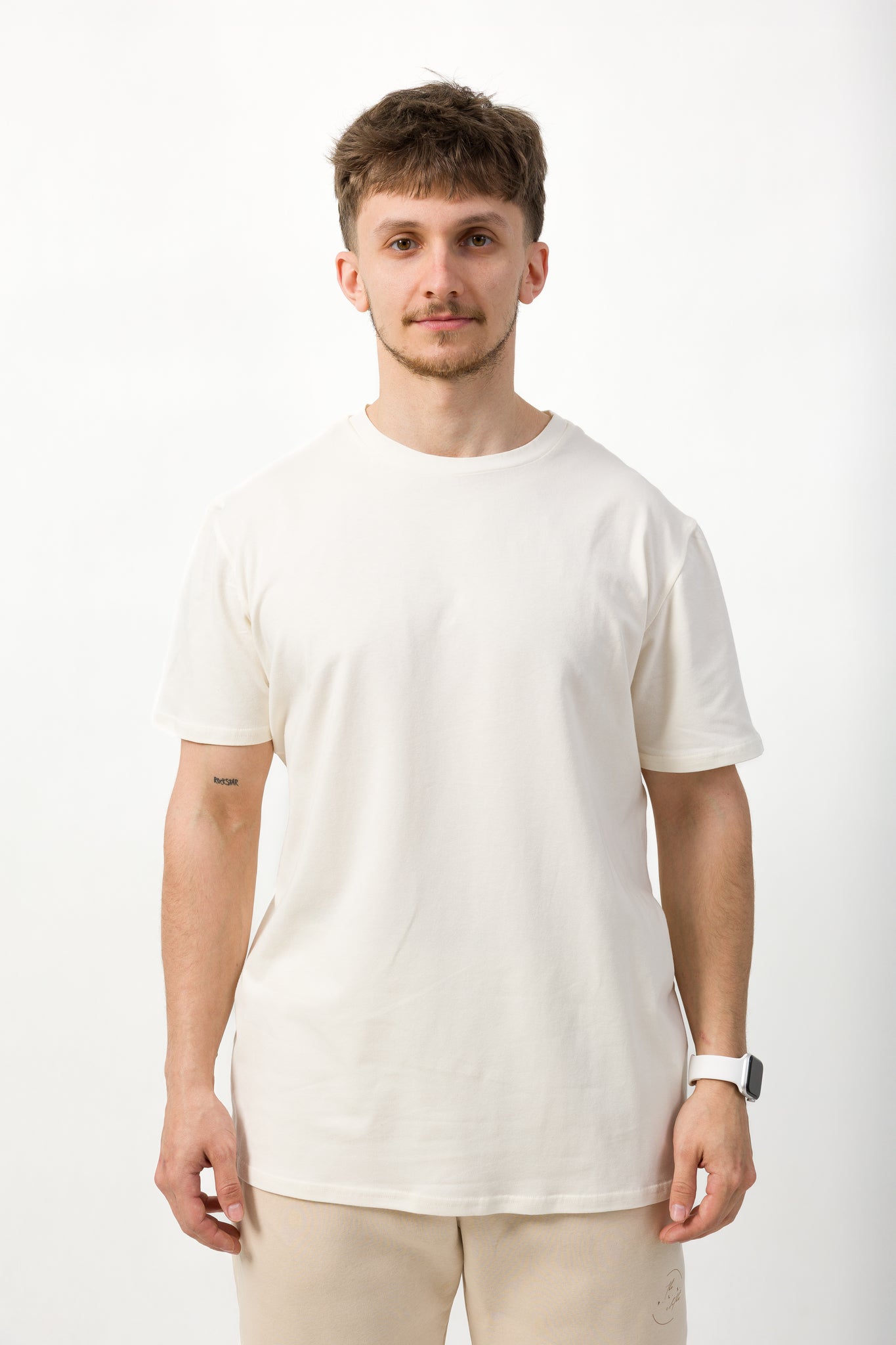 ESSENTIAL Beige – pánske tričko